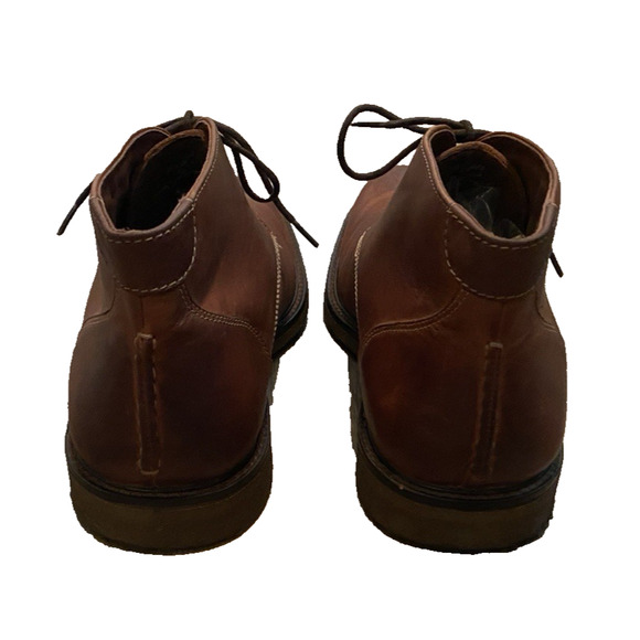 JOHNSTON & MURPHY \'Copeland\' Brown Oiled Full-Grain Leather Chukka Boots 10.5 main image 11
